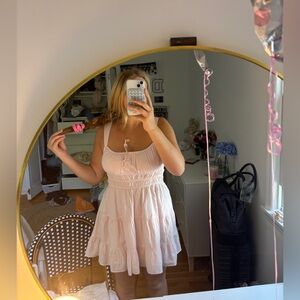 Aritzia Pink Mini Dress